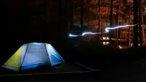 Portable camping lanterns with LED lights for outdoor adventures