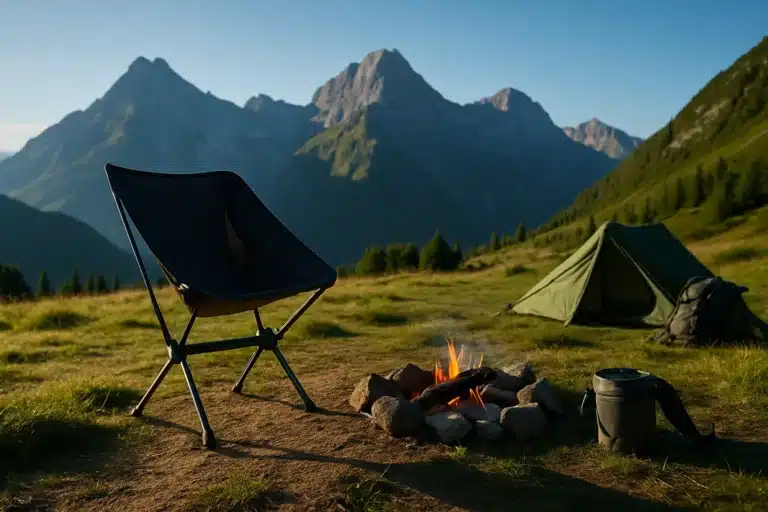 ultralight backpacking chair camping mountains