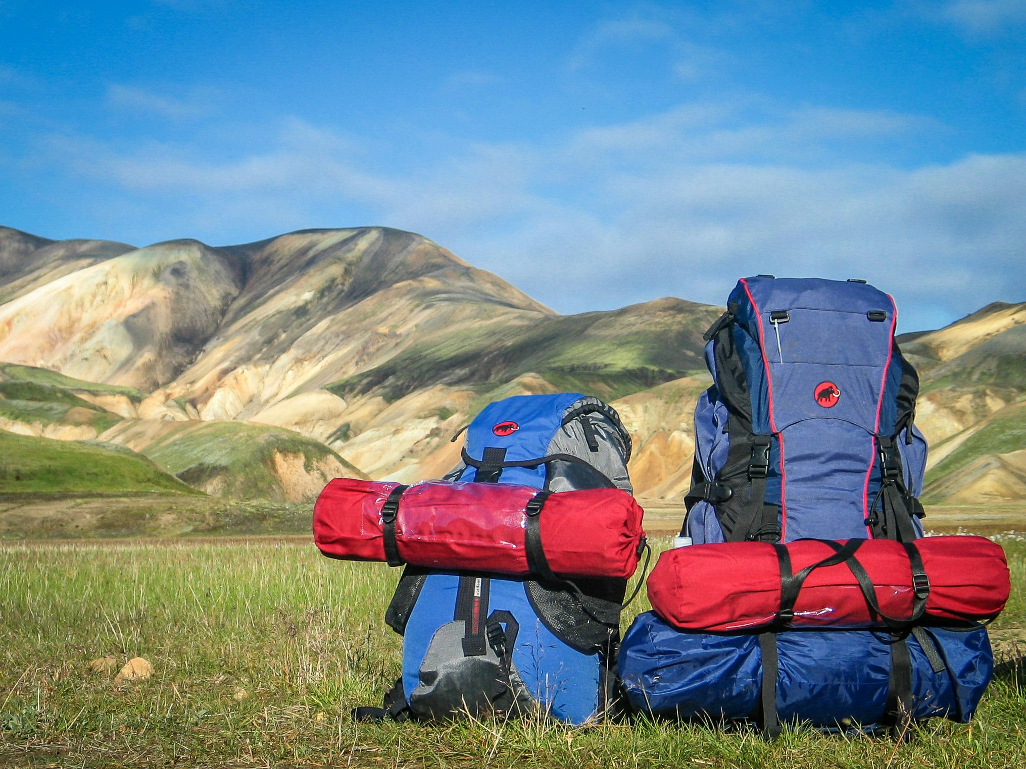 How to pack a backpack correctly with all camping gear organized