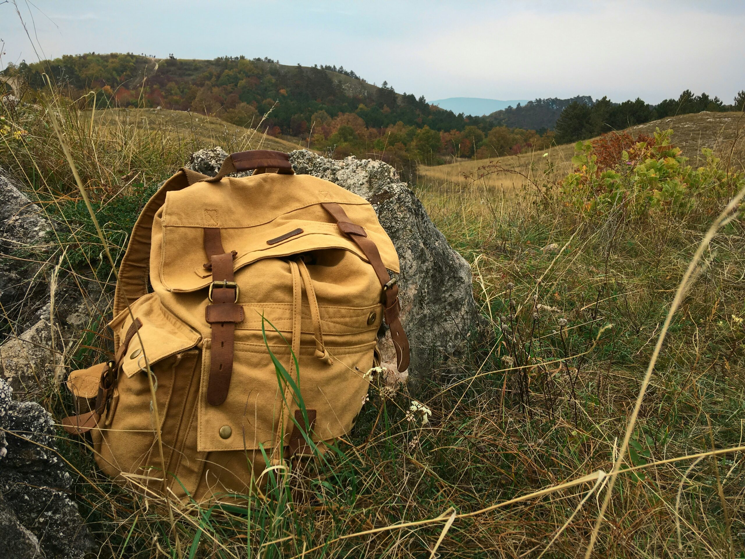 Effective use of backpack exterior pockets for quick access gear