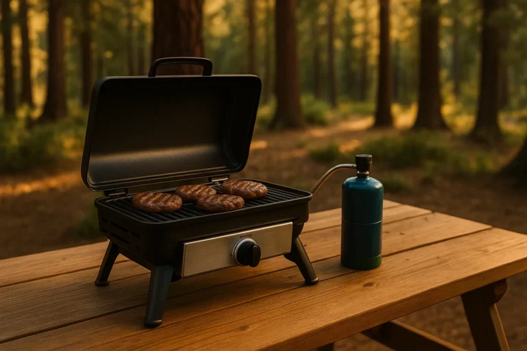 Best portable camping grill for quick outdoor BBQ cooking