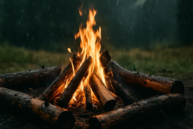 Trail-tested fire starters for reliable ignition in damp conditions